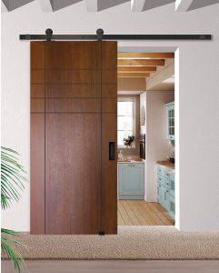 80" Birch Fleetwood Solid Contemporary Single Barn Door