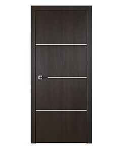 Italia Flush, Premium Wenge 09, Prefinished Interior Single Door