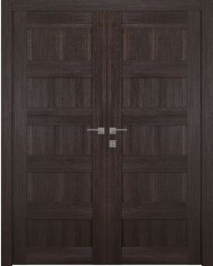 Prefinished Avon 07 4R Veralinga Oak Modern Interior Double Door