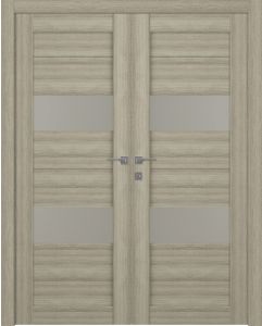 Prefinished Dome Vetro Shambor Modern Interior Double Door