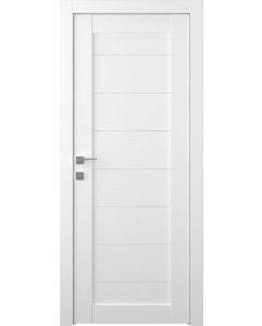 Prefinished Ermi Bianco Noble Modern Interior Single Door