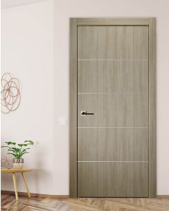 Prefinished Optima 4H Shambor Modern Interior Single Door