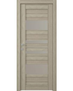 Prefinished Romi Vetro Shambor Modern Interior Single Door
