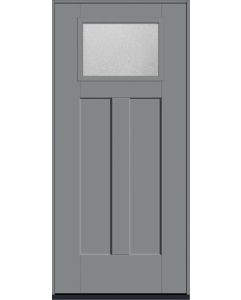 80 Granite Craftsman Top View 2 Panel Shaker Smooth Fiberglass Single Door , WBD Impact