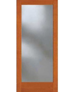 6-8 Full Lite Exterior Fir Single Door, 1501