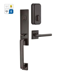 Davos Tubular Entry Set with EMPowered Motorized Smart Lock Upgrade
