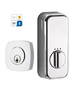 Urban Modern Deadbolt with EMPowered Motorized Smart Lock Upgrade