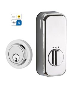 Modern Deadbolt with EMPowered Motorized Smart Lock Upgrade
