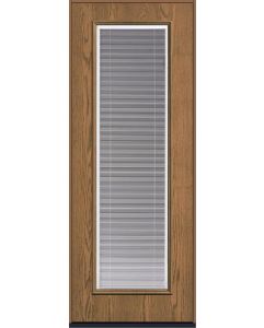 96 Low-E Raise/Tilt Oak Fiberglass Single Door , WBD Impact
