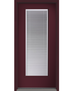 80 Clear Raise/Tilt Smooth Full Lite Fiberglass Single Door , WBD Impact
