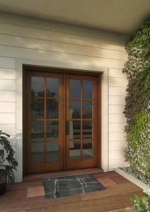 Mahogany Full Lite, 8 Lite SDL Double Door|G801-OG