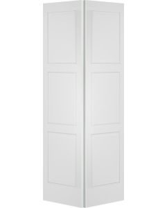 Raised 3 Panel Contemporary Modern Bifold 2 Door | GP310