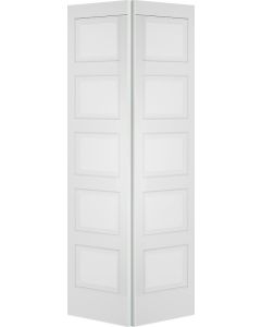Raised 5 Panel Contemporary Modern Bifold 2 Door | GP510