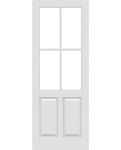 4 Lite Raised Vertical 2 Panel Interior Single Door | GPG31904