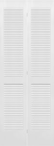 Louver / Louver Bifold Wood 2 Panel Louvered Bifold