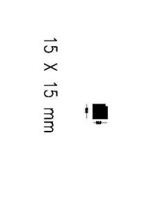 Mahogany (Meranti) Shaker Bead 0.59x0.59x108 for Uni