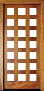 Mahogany Milan 21 Lite Single Door