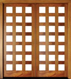 Mahogany Milan 21 Lite Double Door