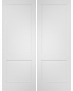 Raised 2 Panel Interior Double Door | GP201