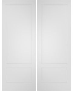 Raised 2 Panel Interior Double Door | GP224
