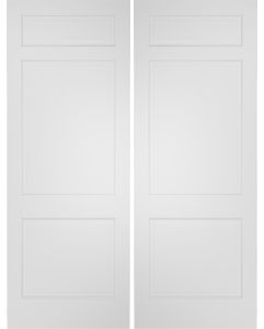 Raised 3 Panel Interior Double Door | GP322