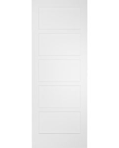 5 Panel Flat Interior Single Door | PNC510
