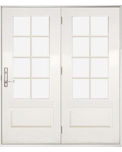 3/4 Lite, 8 Lite SDL Fiberglass Center Hinged Double Door