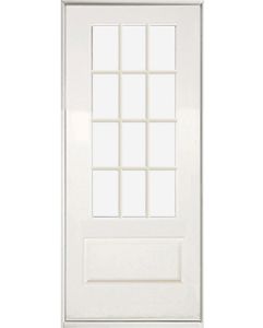 3/4 Lite, 12 Lite SDL Fiberglass Fixed Gliding Door