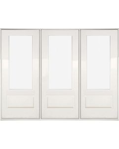 3/4 Lite Fiberglass Fixed Triple Door