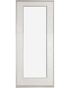 Low-e Full Lite Fiberglass Fixed Single Door, Impact Rated