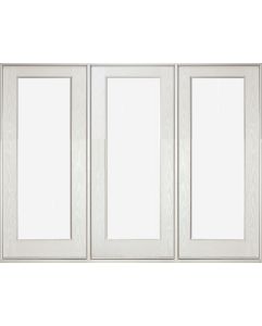 Low-e Full Lite Fiberglass Fixed Triple Door