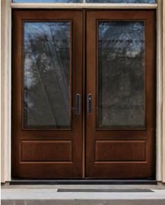 3/4 Lite Fiberglass Double Door