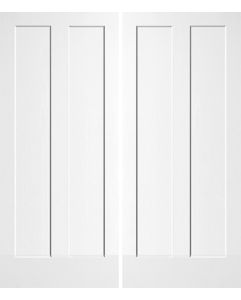 2 Panel Flat Interior Double Door | PN219