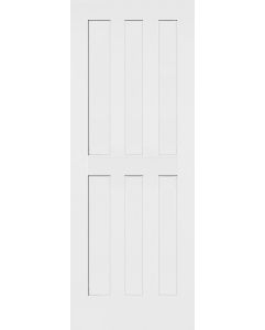 6 Panel Flat Interior Single Door | PN607