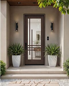 TALON l Mahogany TALON Prairie SDL Mid-Century Modern Shaker Single Door