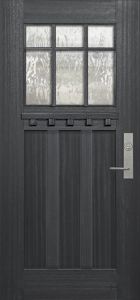 Check Out the Craftsman, Prairie Exterior door - by GlassCraft