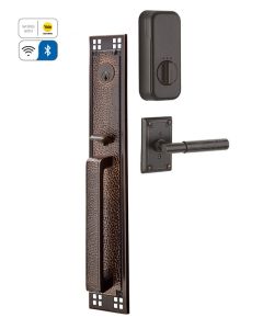 Arts & Crafts Full Length Tubular Entry Set with EMPowered Motorized Smart Lock Upgrade