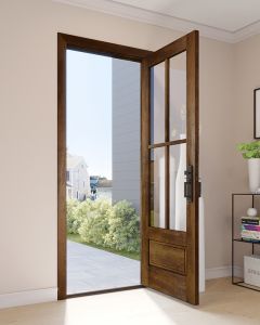 3/4 Lite Hinged Patio Single Door
