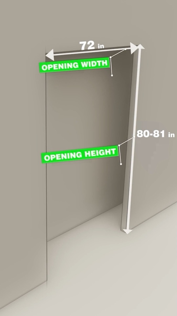 Get the perfect fit with our bifold door sizing guide. Follow expert