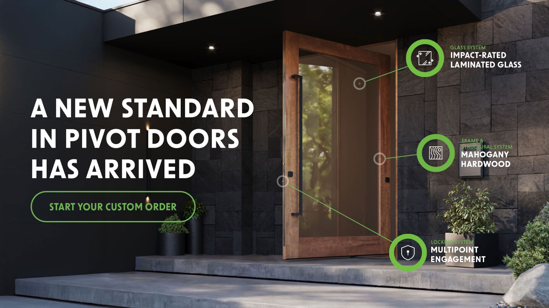 A New Standard In Pivot Doors Has Arrived