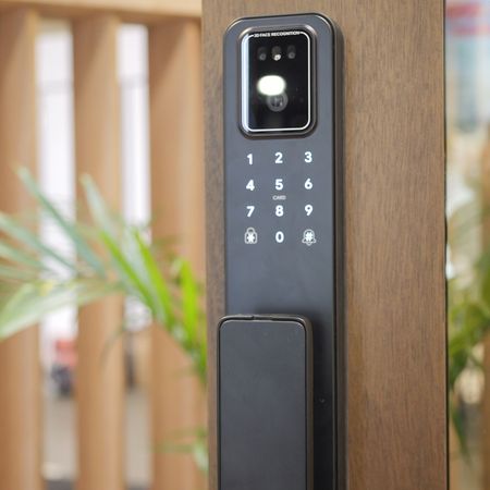 Installed 3D Face Recognition Smart Lock