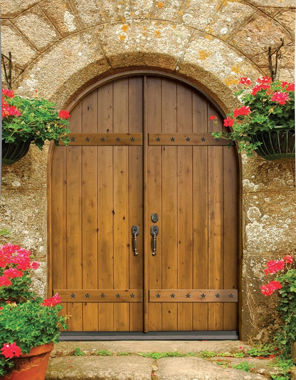 wood exterior doors