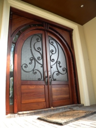 wood entry doors