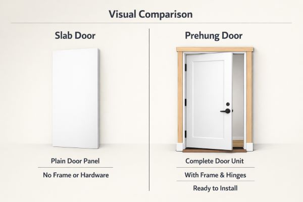 Prehung Door VS Slab Doors
