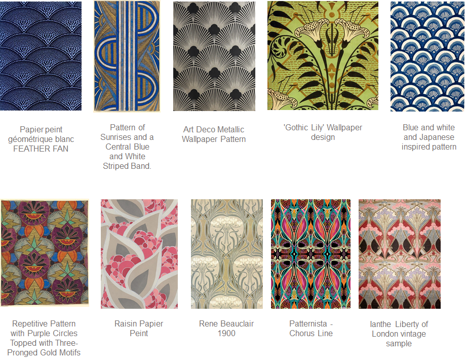 art deco motifs