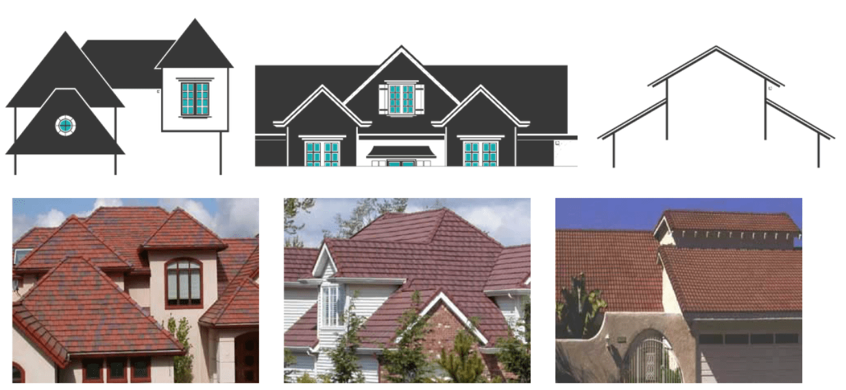 old world roof style