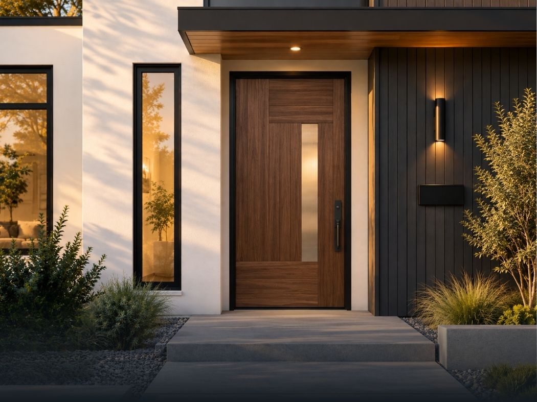 Single Modern Front Doors