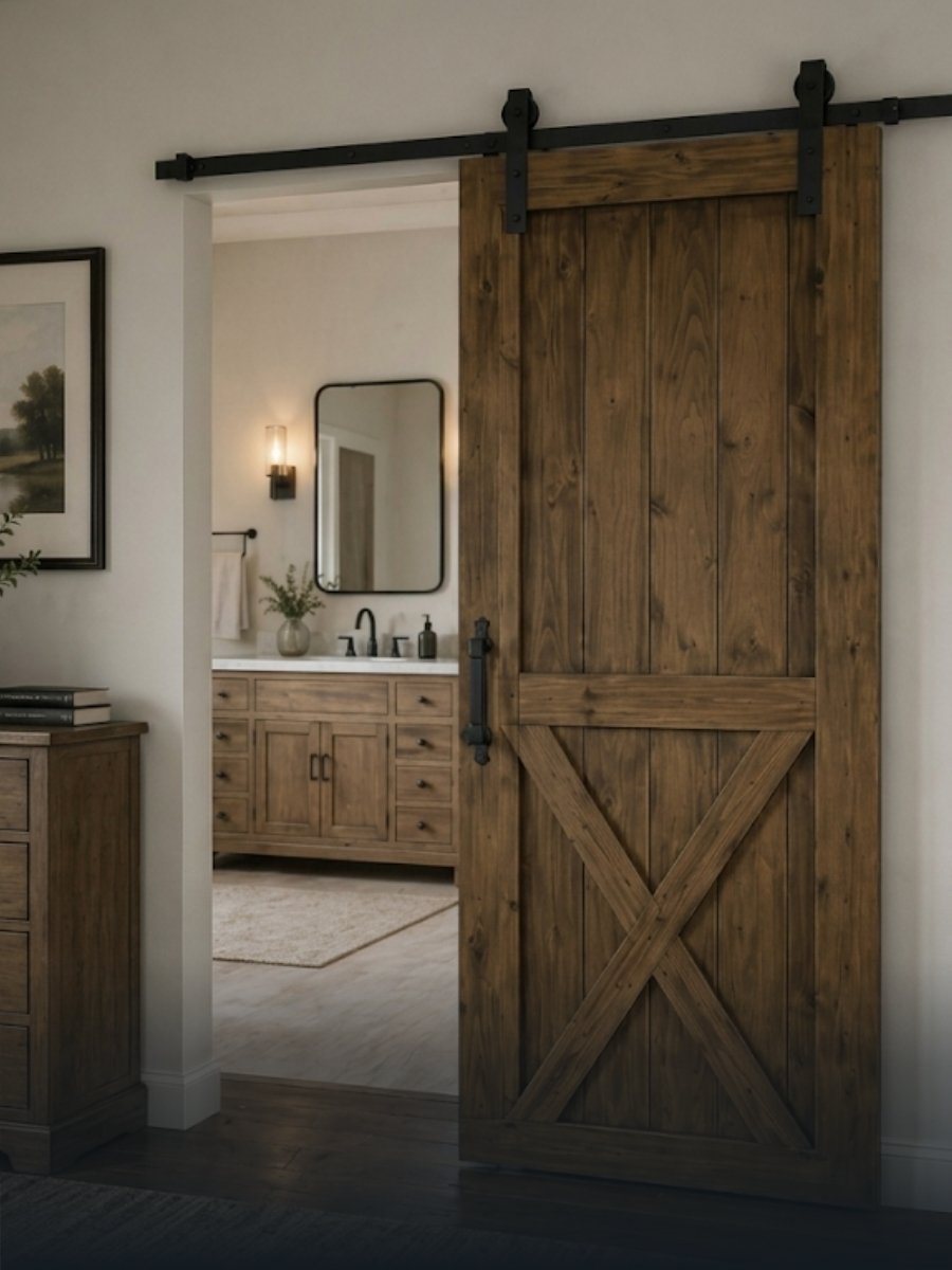 Add character and versatility to any space with our stylish barn doors. Perfect for room dividers, closets, or sliding doors, each design brings a touch of rustic elegance to your home.
